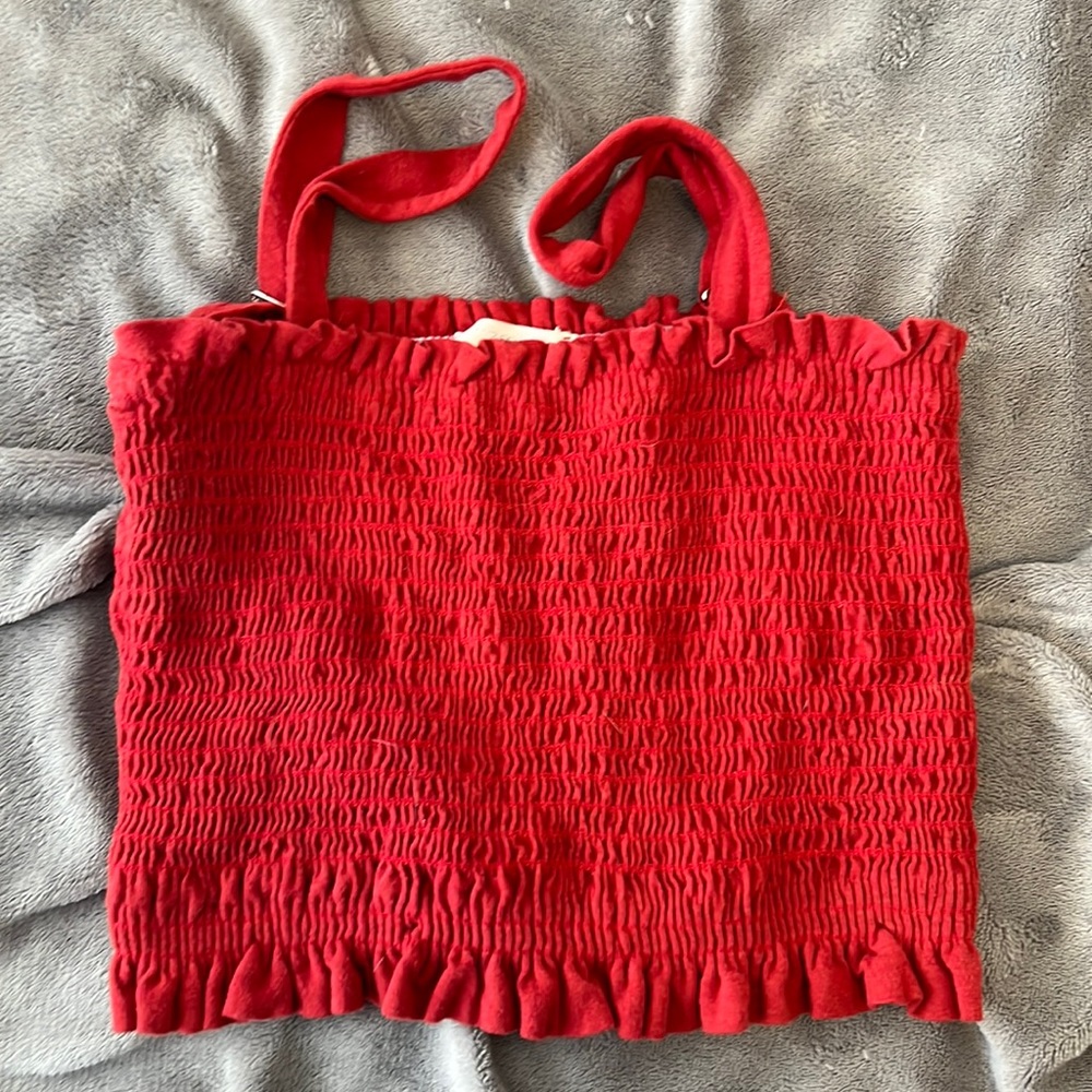 popcorn cropped top